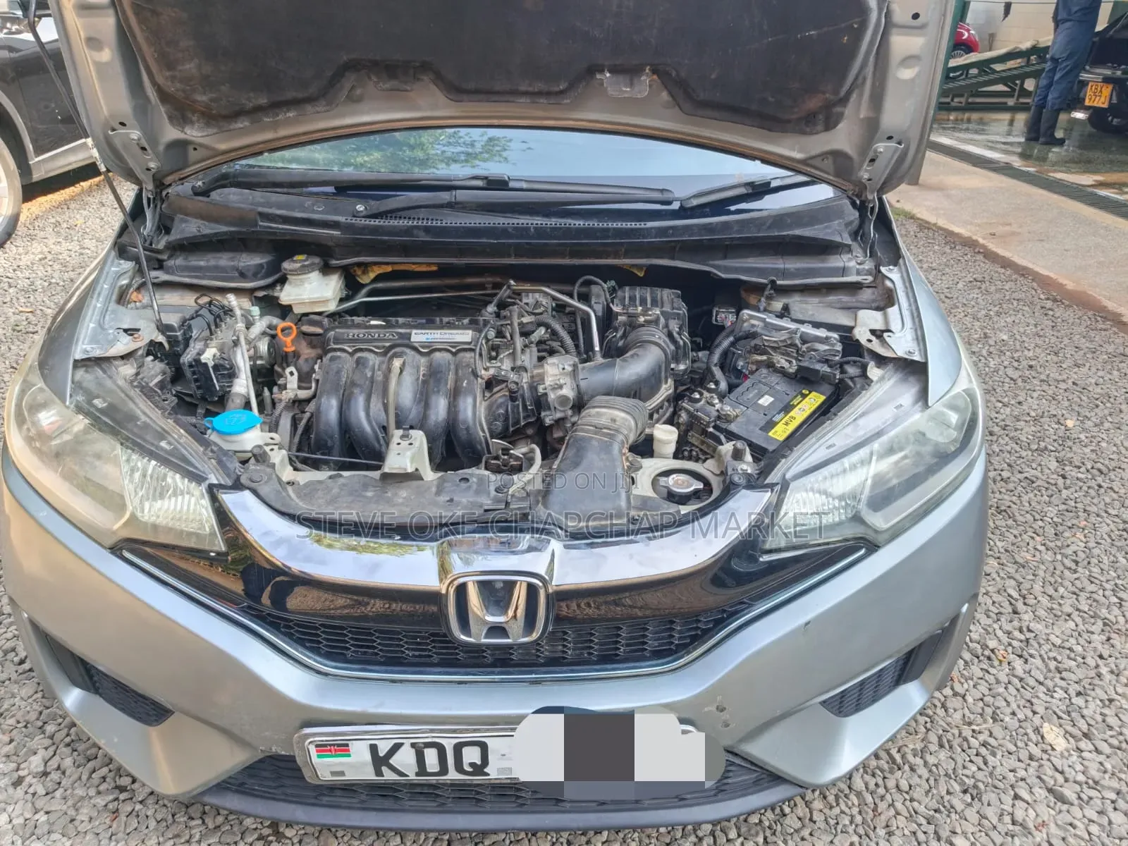 Honda Fit 2017 Silver