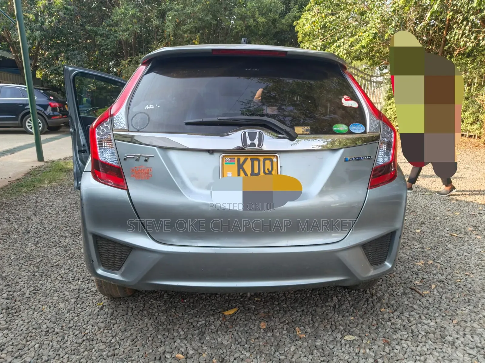 Honda Fit 2017 Silver