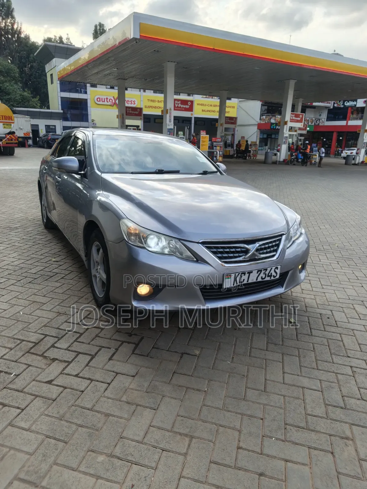 Toyota Mark X 2.5 RWD 2012 Gray