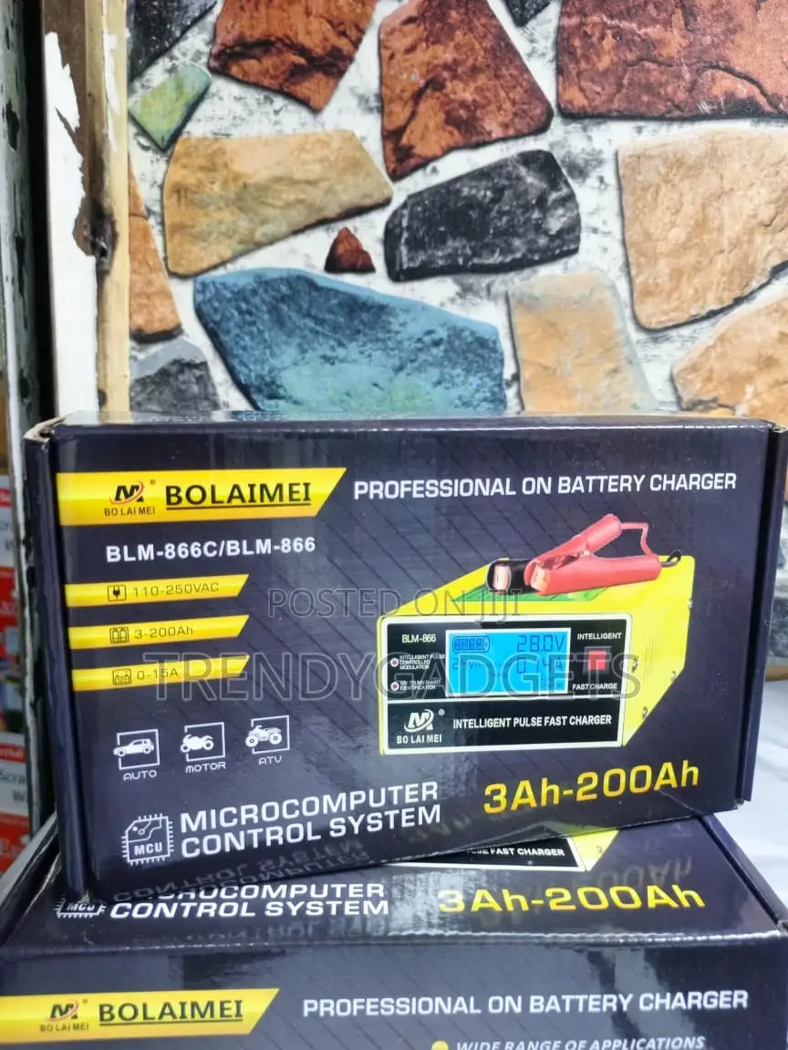 Bolaimei Smart Trickle Battery Charger and Maintainer