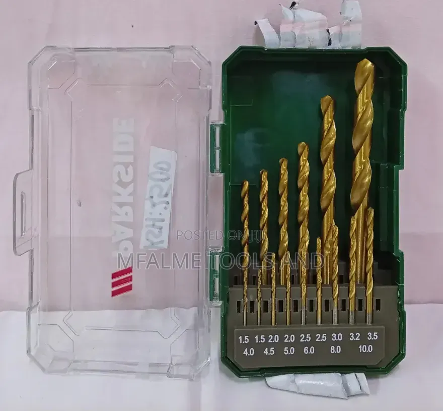 Brand New Parkside Metal HSS Twist Drill Bit Set