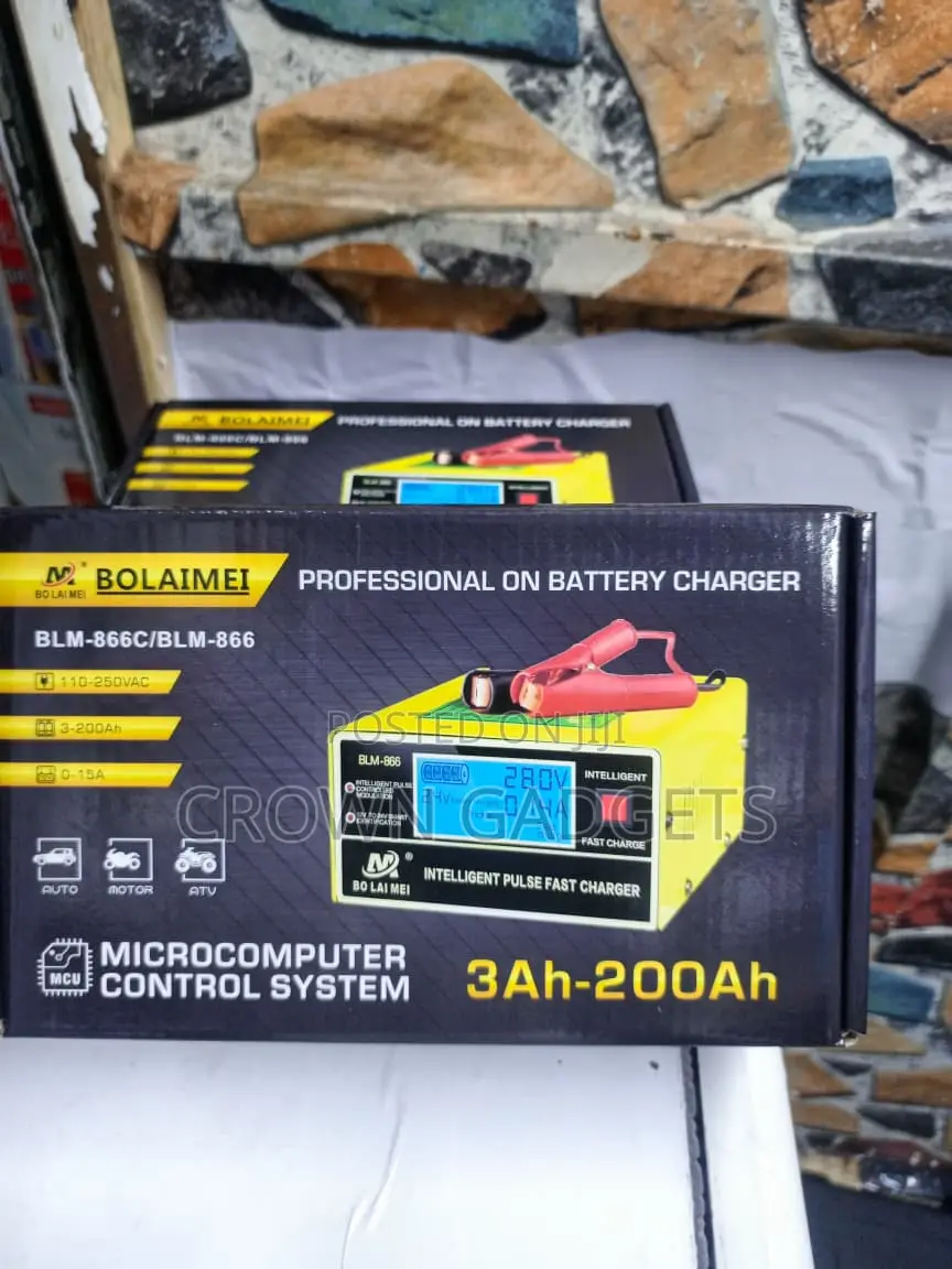 Bolaimei Intelligent Battery Charger With Overcharge Protection