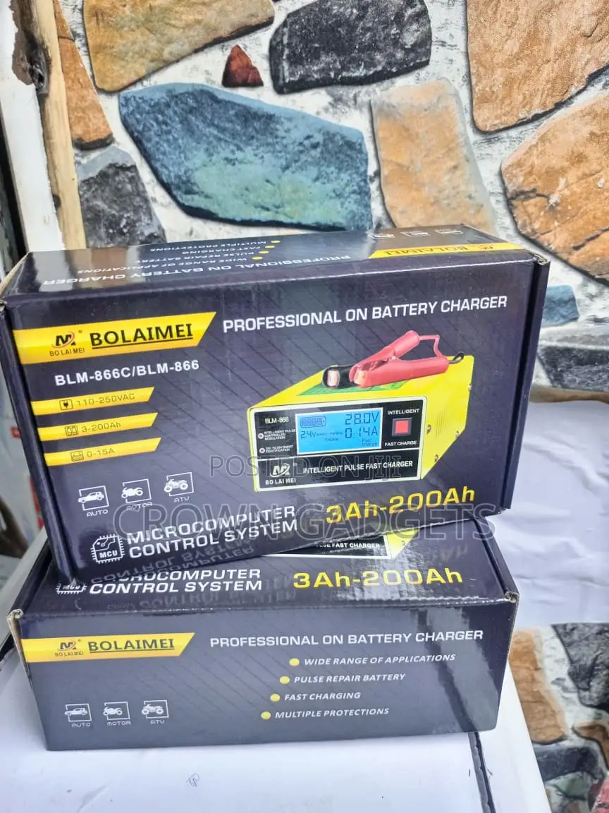 Bolaimei Intelligent Battery Charger With Overcharge Protection