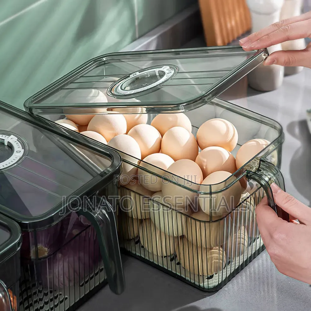 3l Fridge Organizer Storage Box - Fresh Vegetable Fruit Keeper