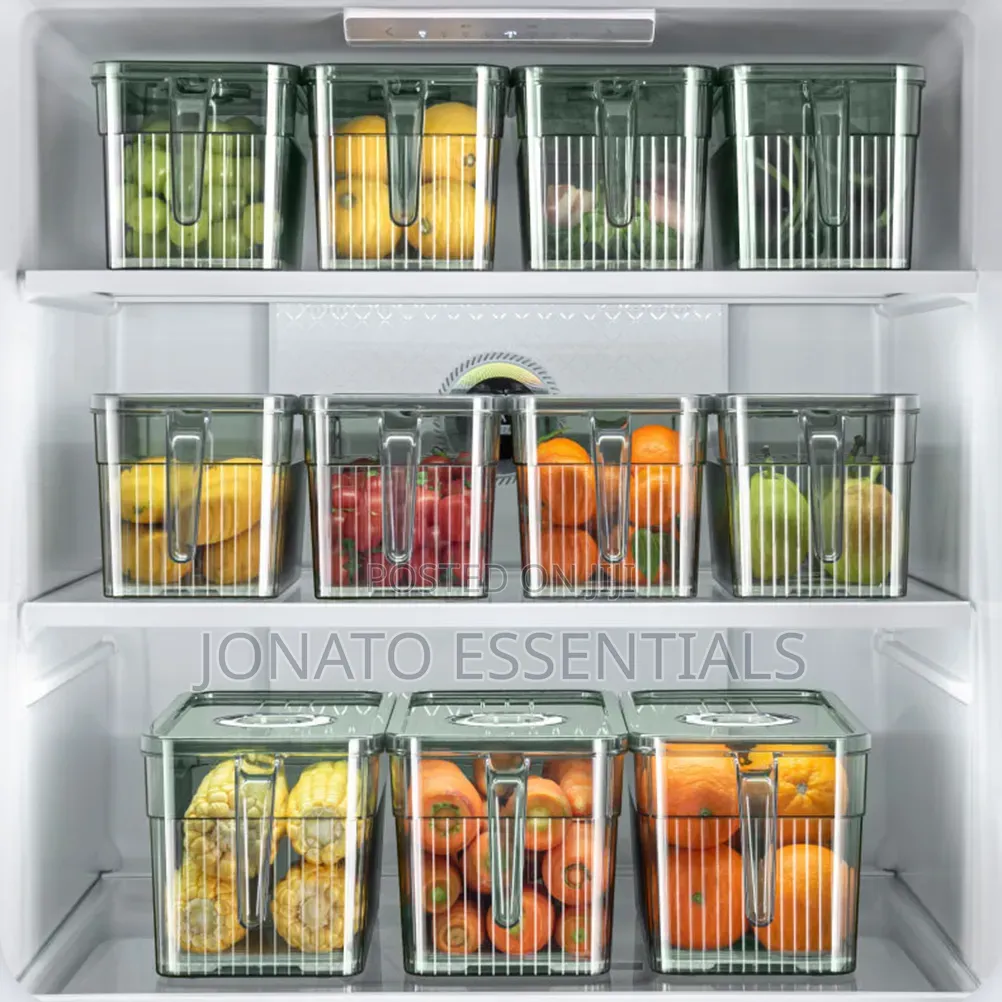 3l Fridge Organizer Storage Box - Fresh Vegetable Fruit Keeper