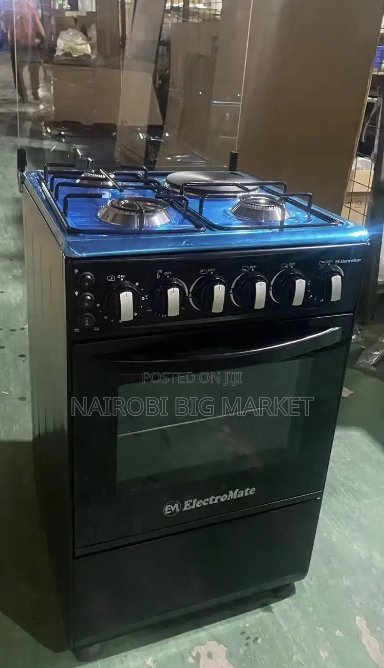 50×55 Electromate 3+1 Standing Cooker With Electric Oven Cooker