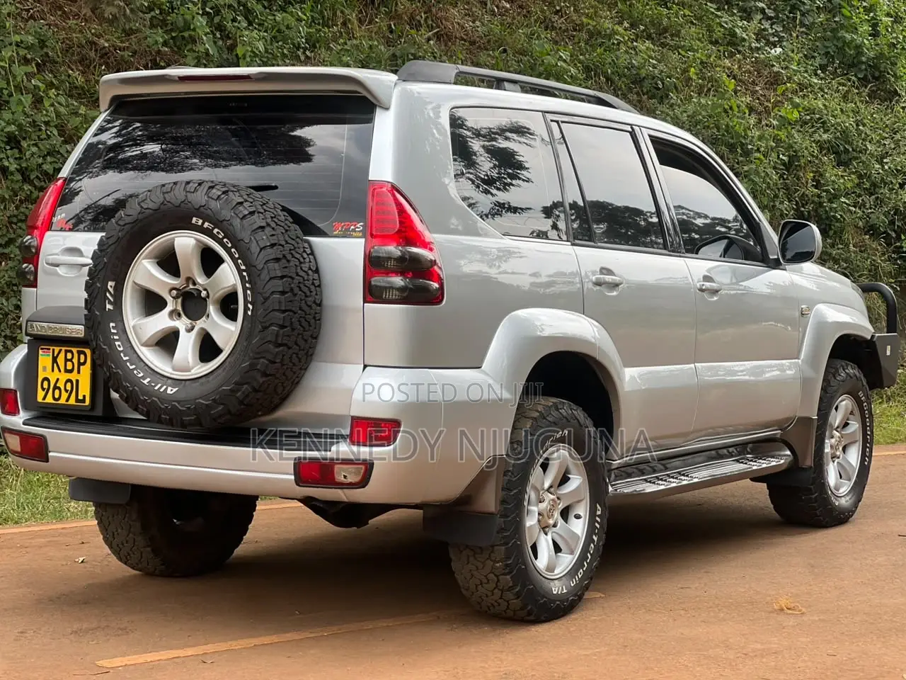 Toyota Land Cruiser Prado 3.0 D-4D 5dr 2004 Silver
