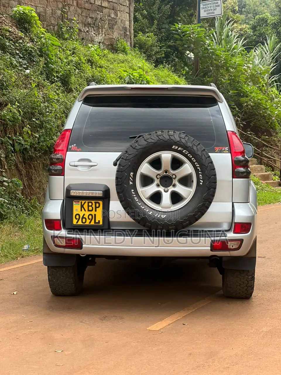 Toyota Land Cruiser Prado 3.0 D-4D 5dr 2004 Silver
