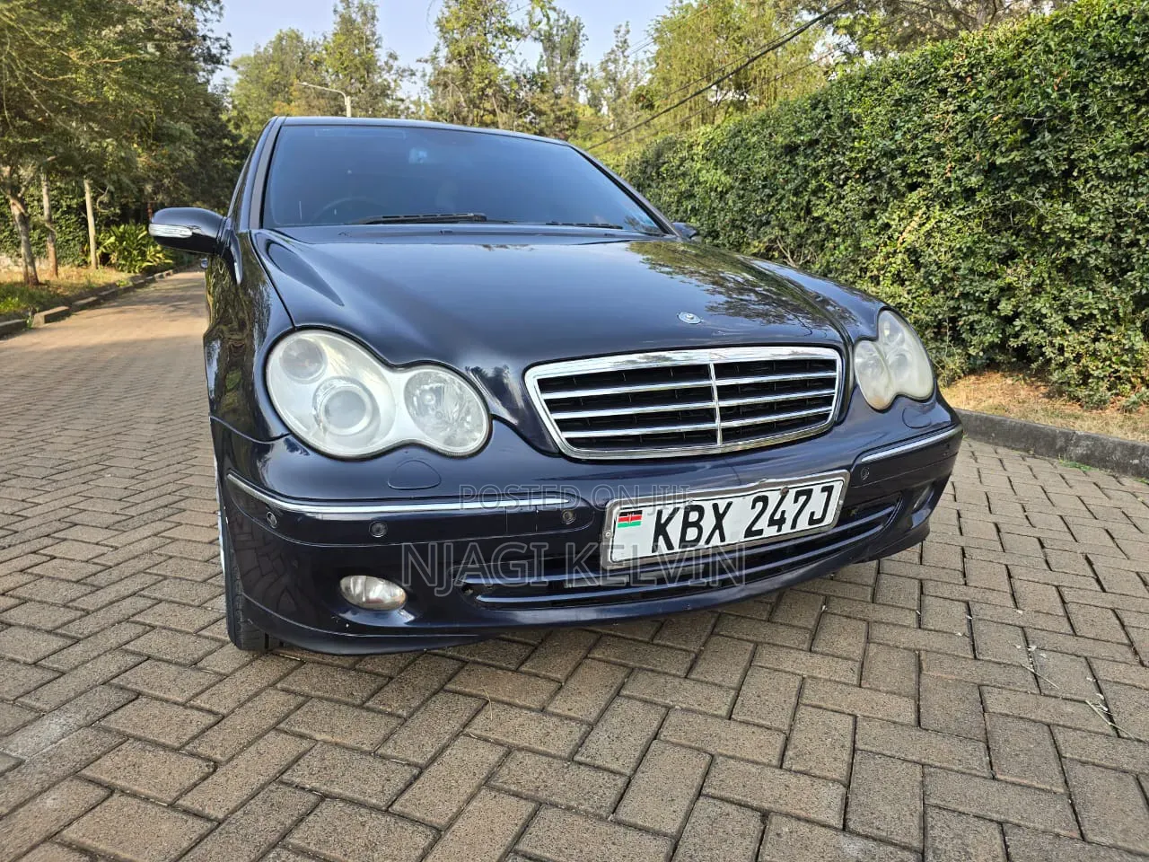 Mercedes-Benz C230 2006 Blue