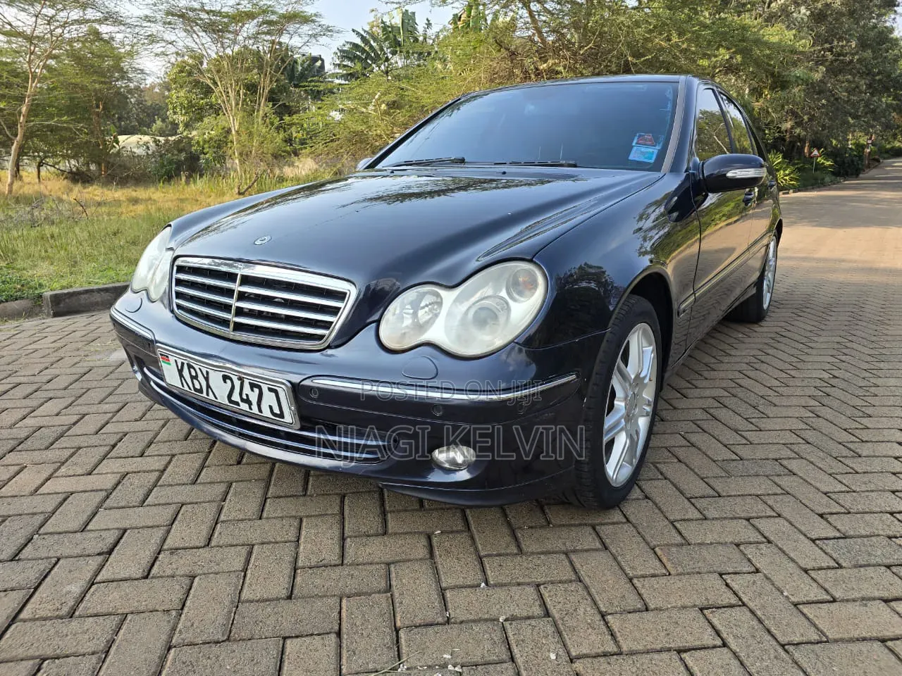 Mercedes-Benz C230 2006 Blue