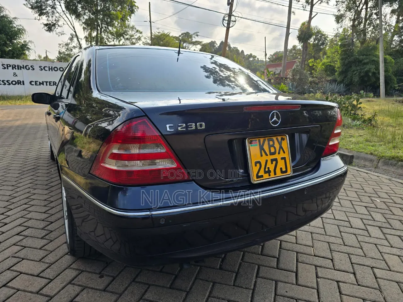 Mercedes-Benz C230 2006 Blue