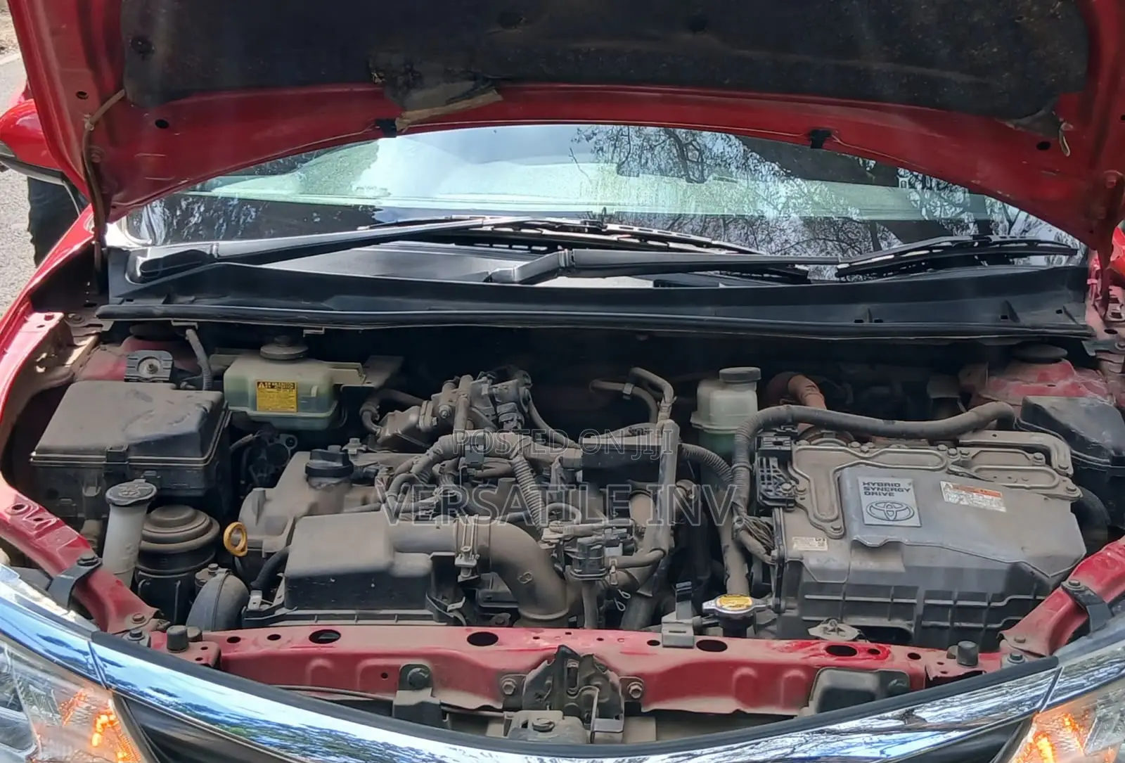 Toyota Corolla Fielder 1.8 Petrol FWD 2016 Red