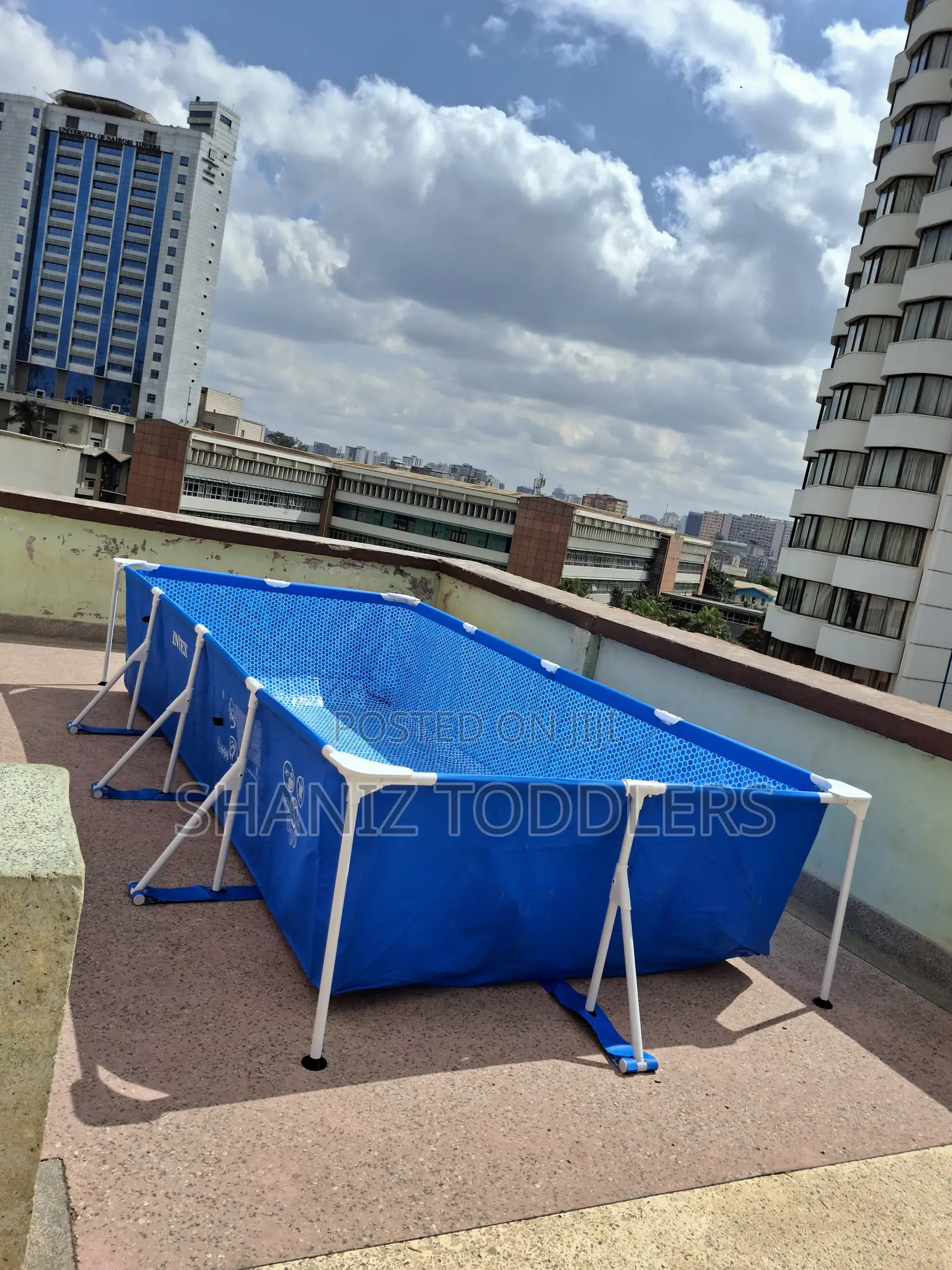 Outdoor Swimming Pool With Frame Portable Water Pool