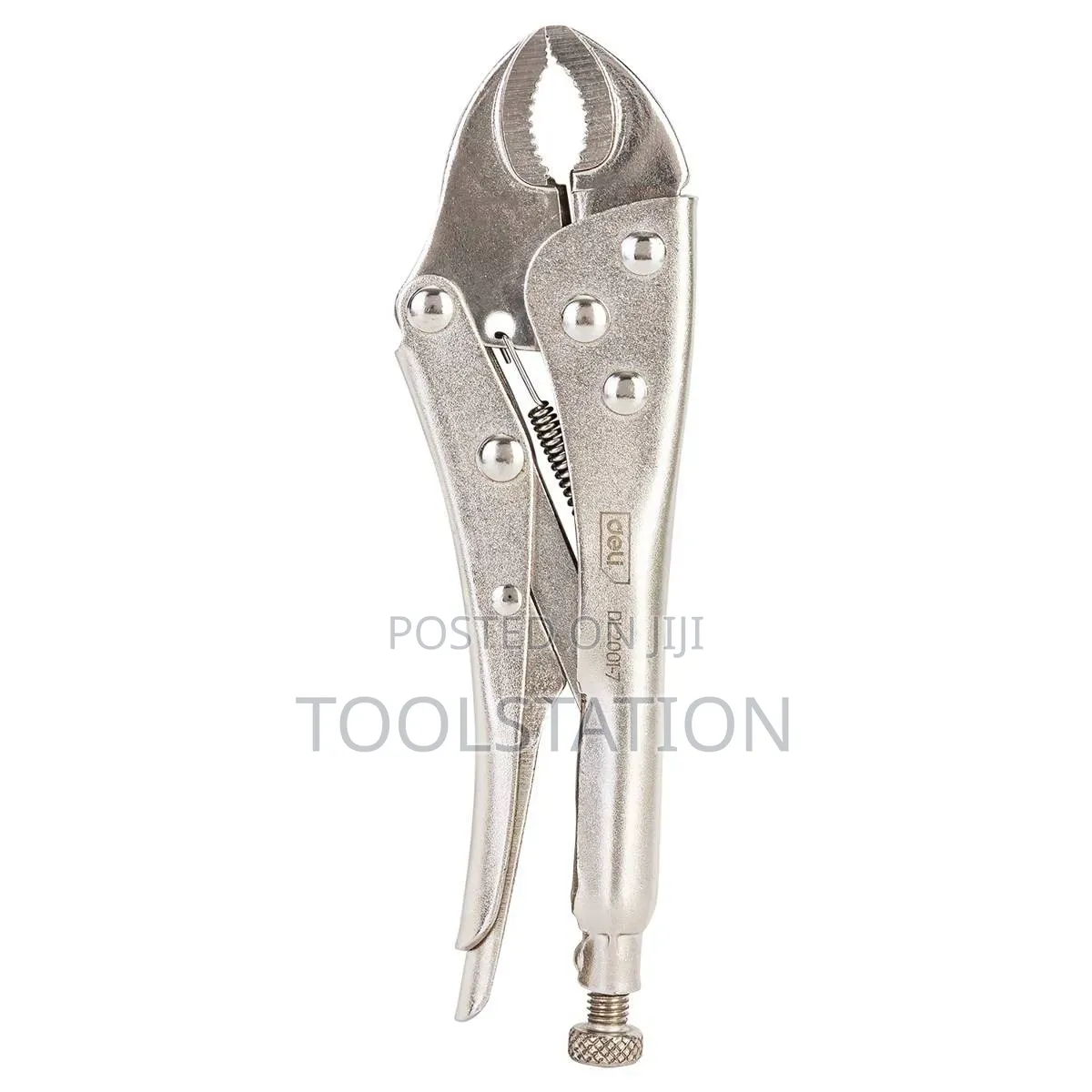 Curved Jaw Locking Pliers 7 Inch Heavy Duty Deli Tools Edl20017