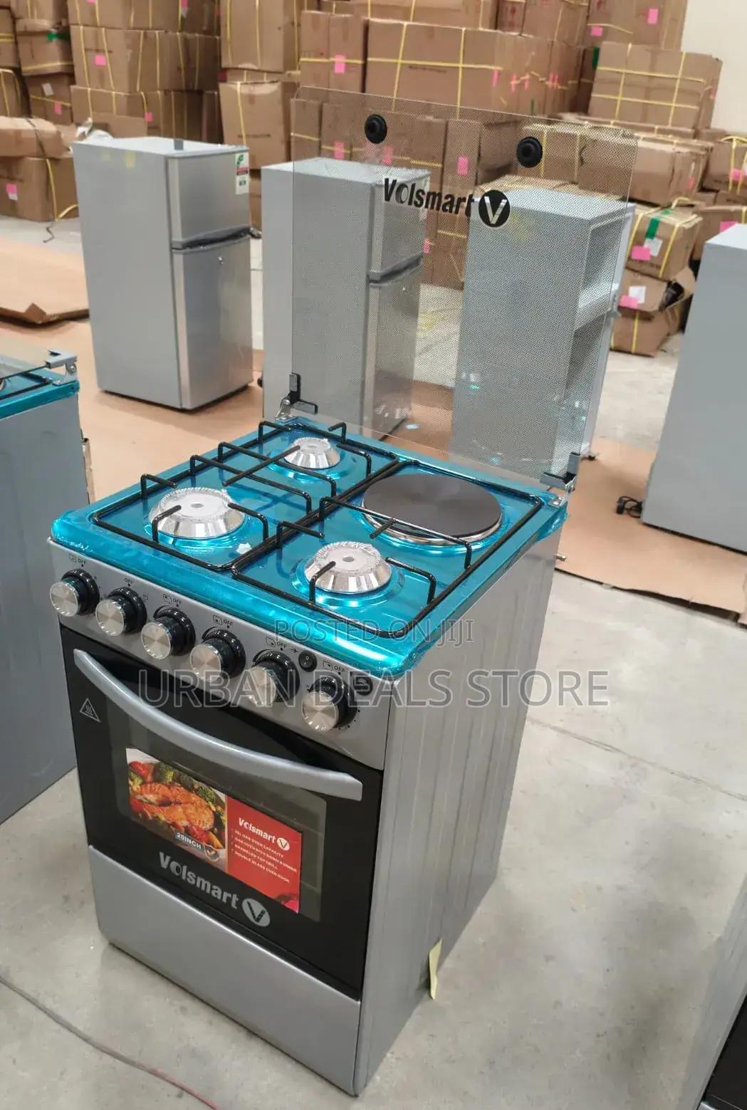 60×60 Volsmart 3+1 Jet Standing Cooker