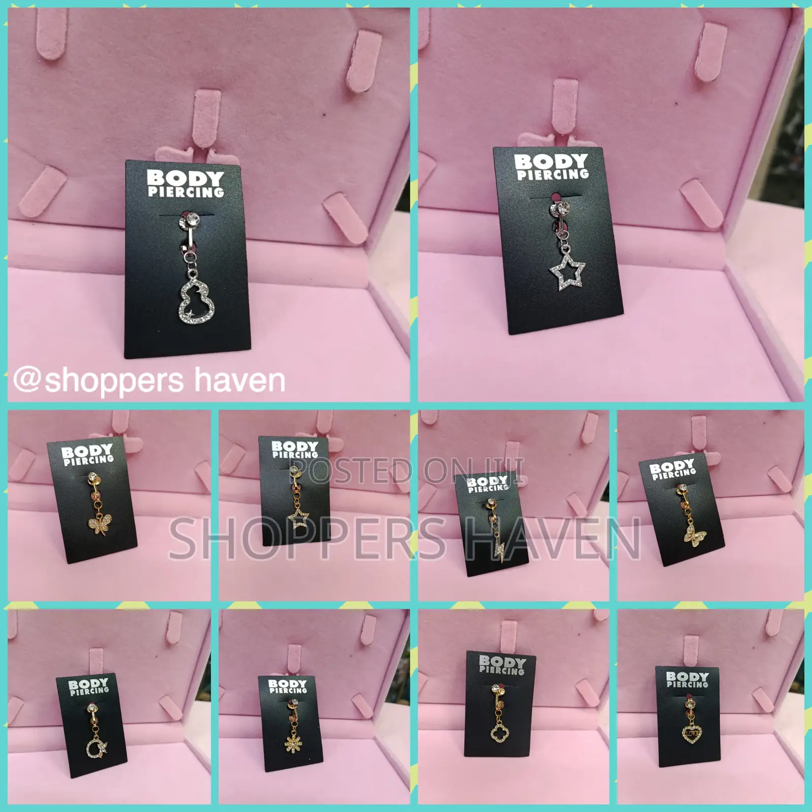 Clip on Belly Button Ring