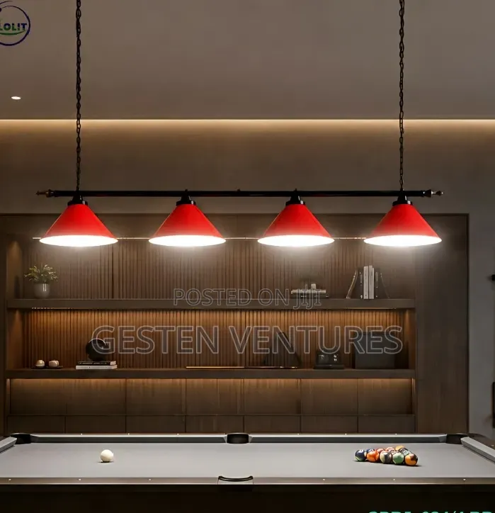 Generic Billiard Pool Table Light 4 Lights