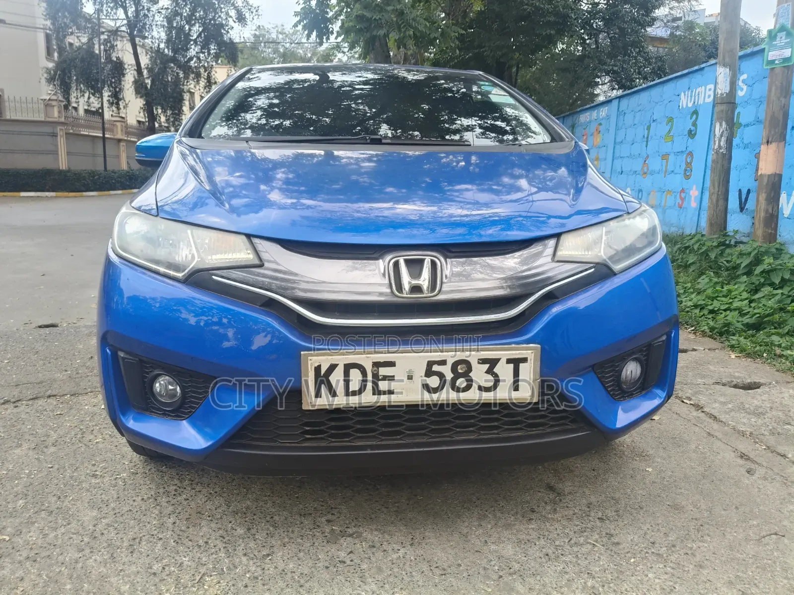 Honda Fit 2014 Blue