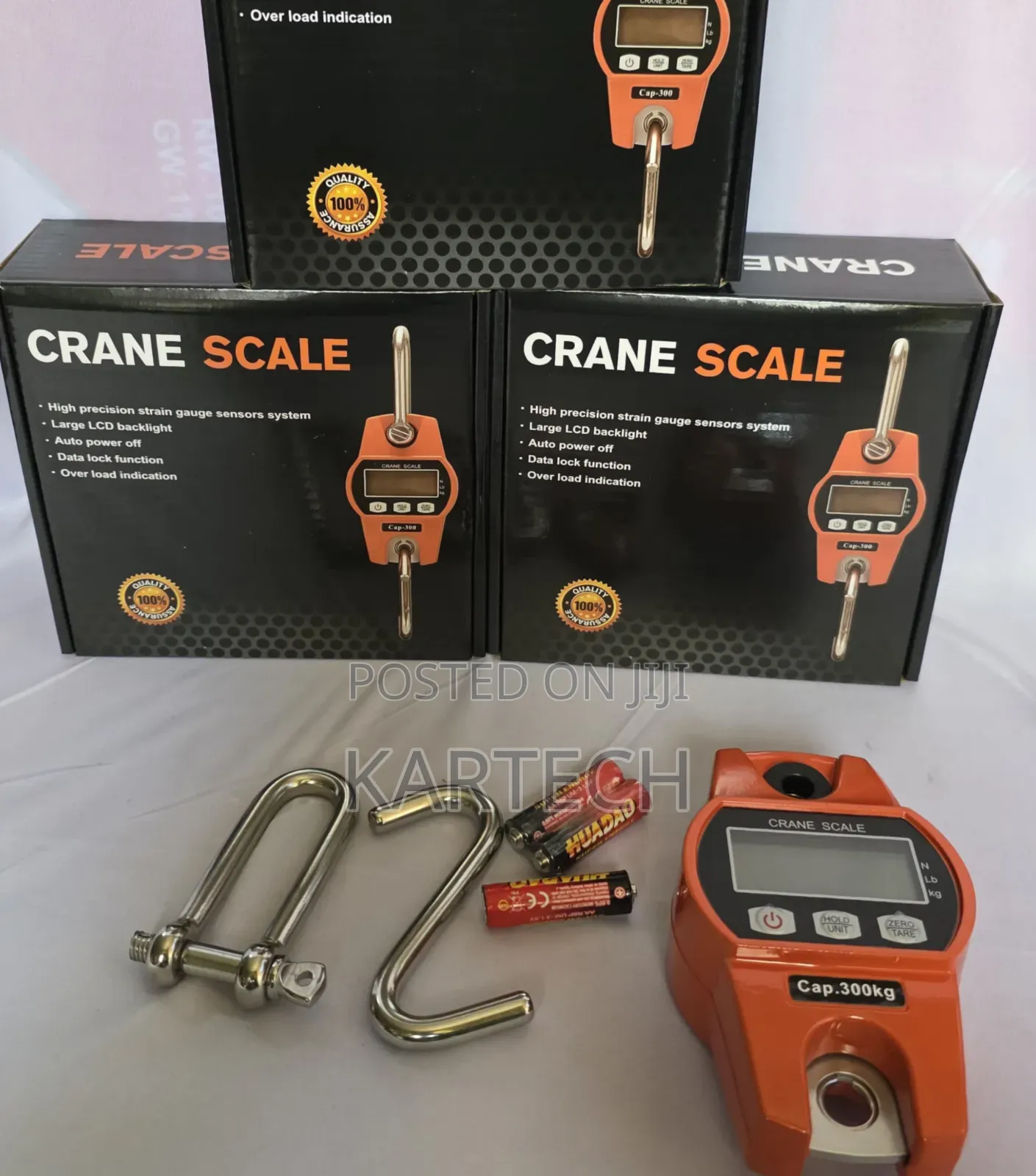 300kg Electronic Crane Scale With LCD Display