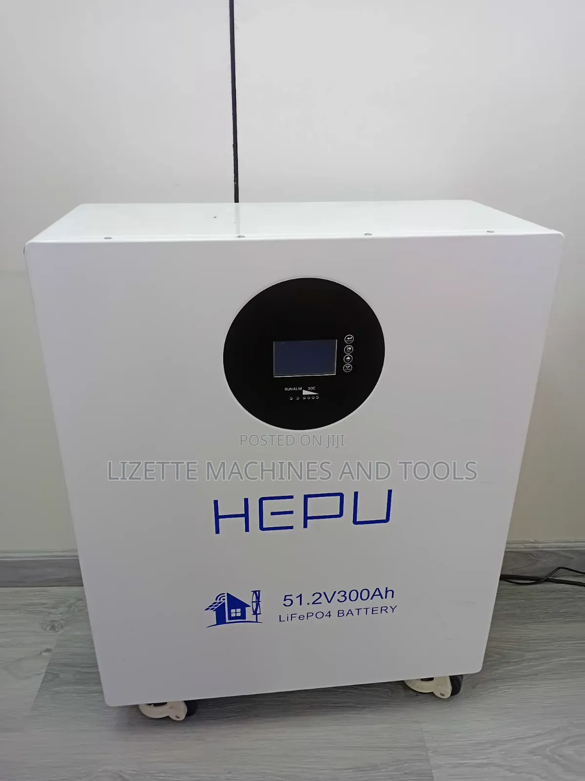 Hepu 15kwh 300ah Lifepo4 Battery 51.2v