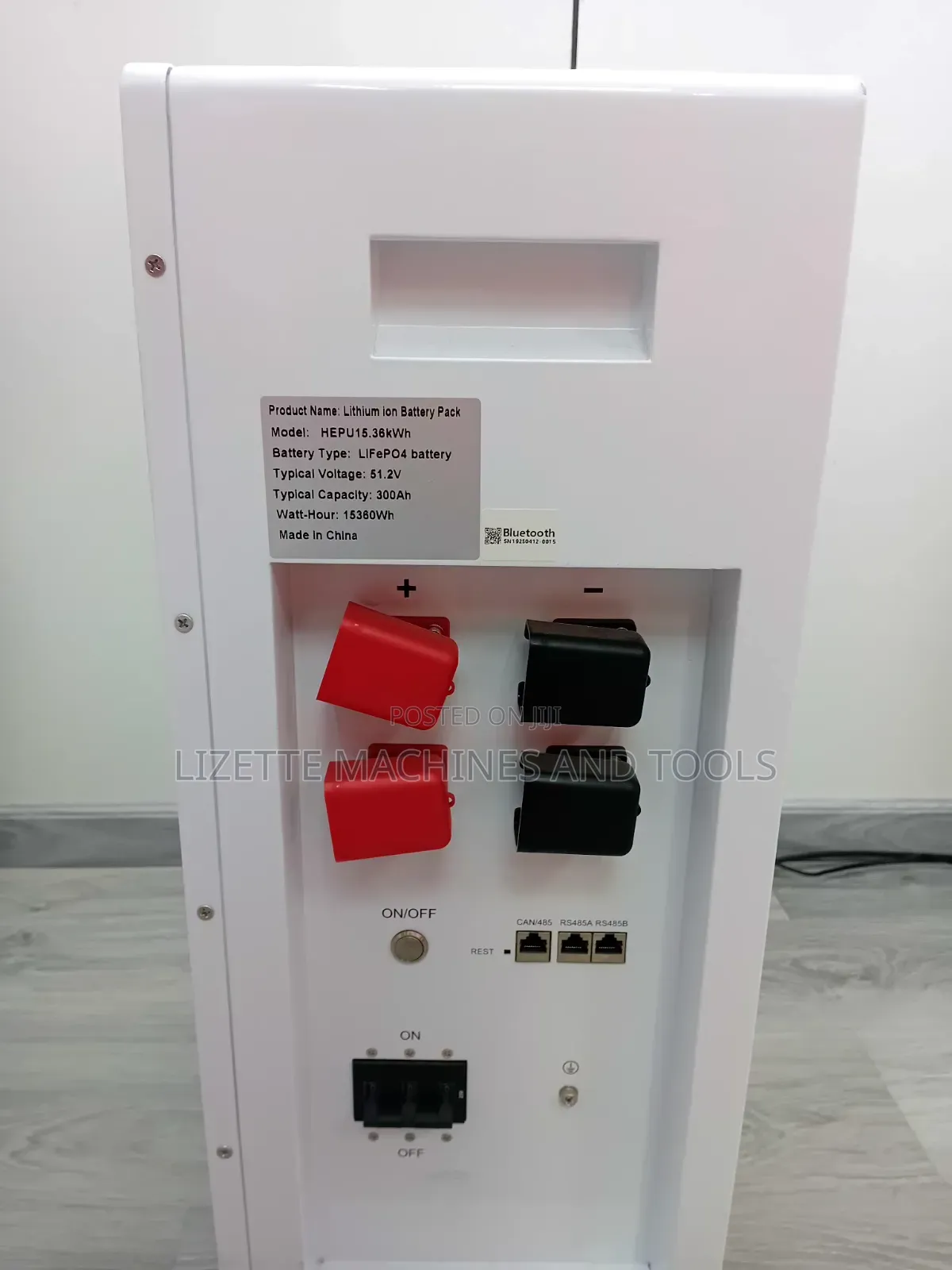 Hepu 15kwh 300ah Lifepo4 Battery 51.2v