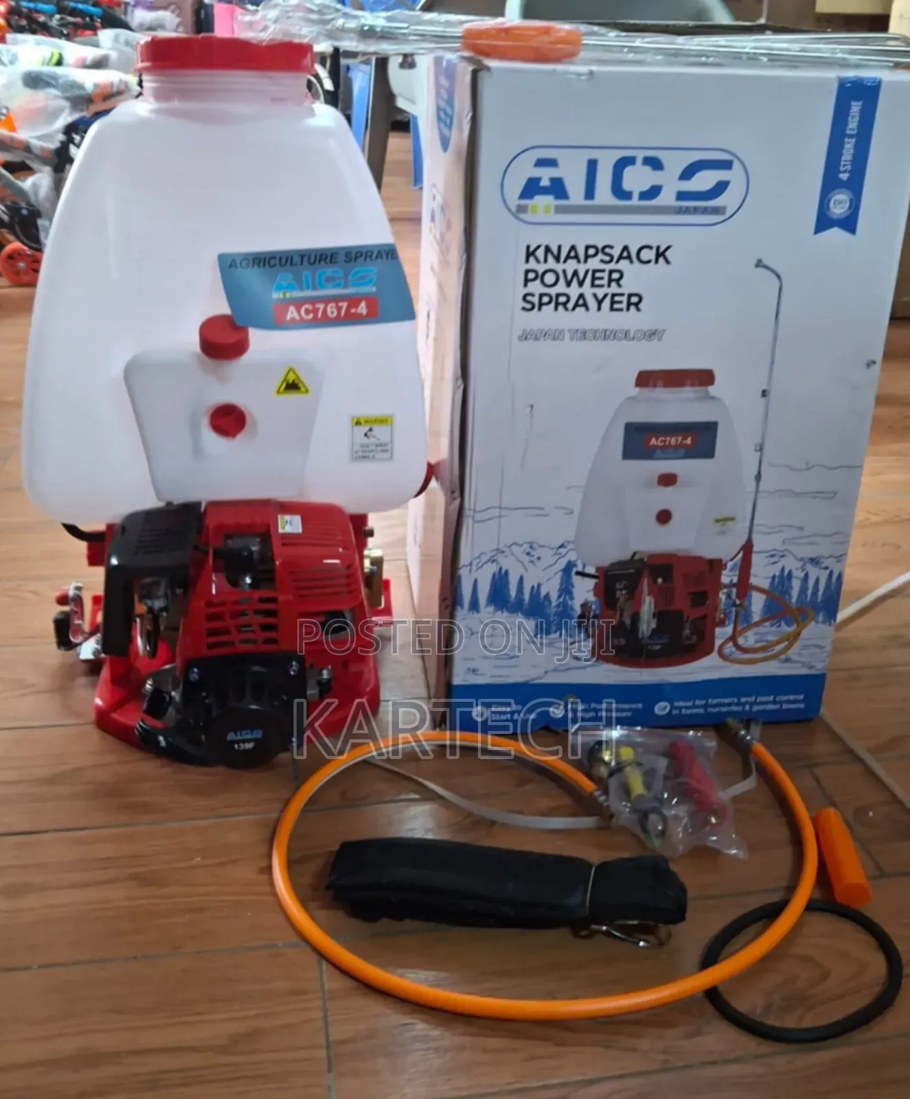 Aico Ac767-4 4 Stroke High-pressure Backpack Sprayer