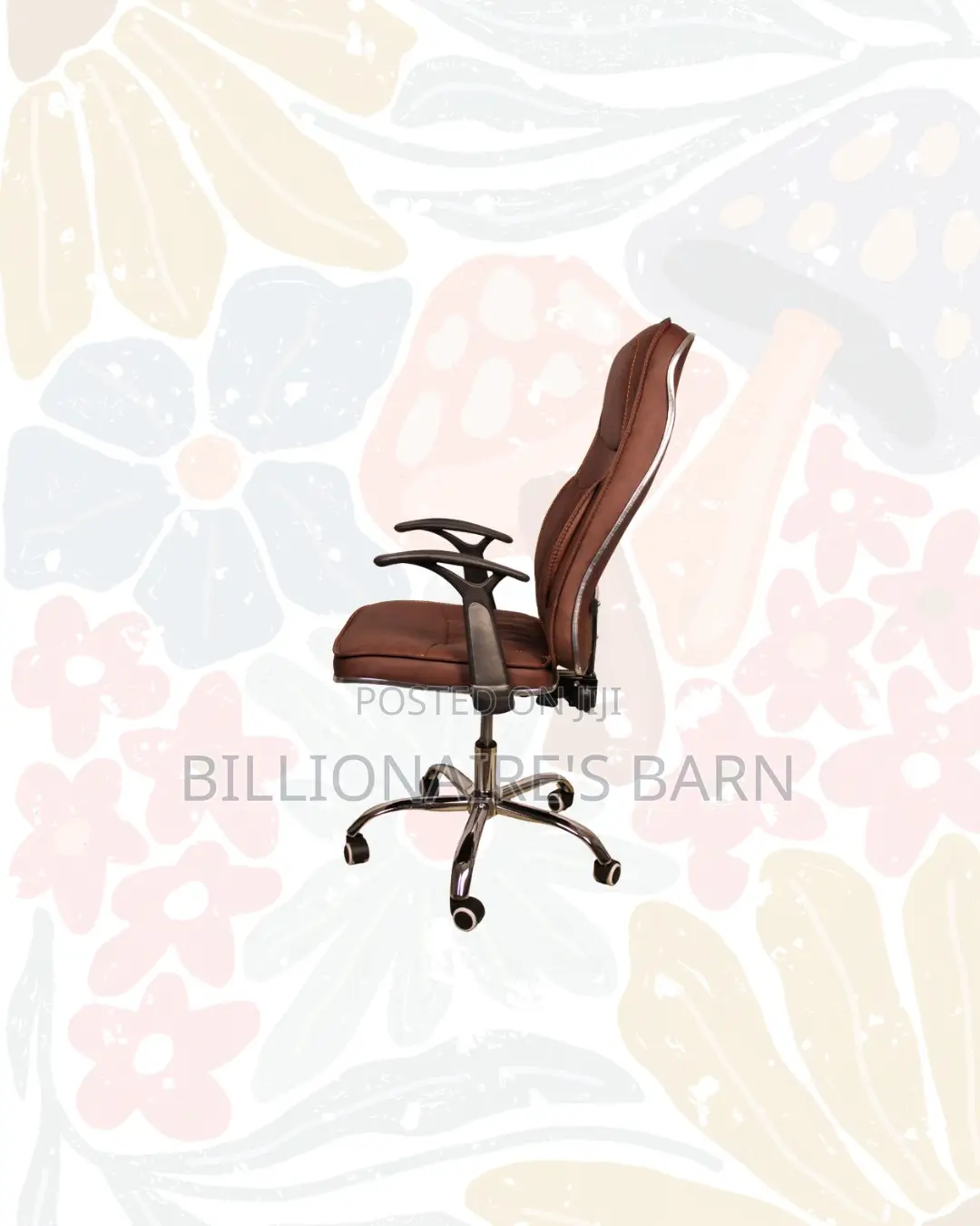 Executive Leather Chair High Back for Boardroom Ready Seating