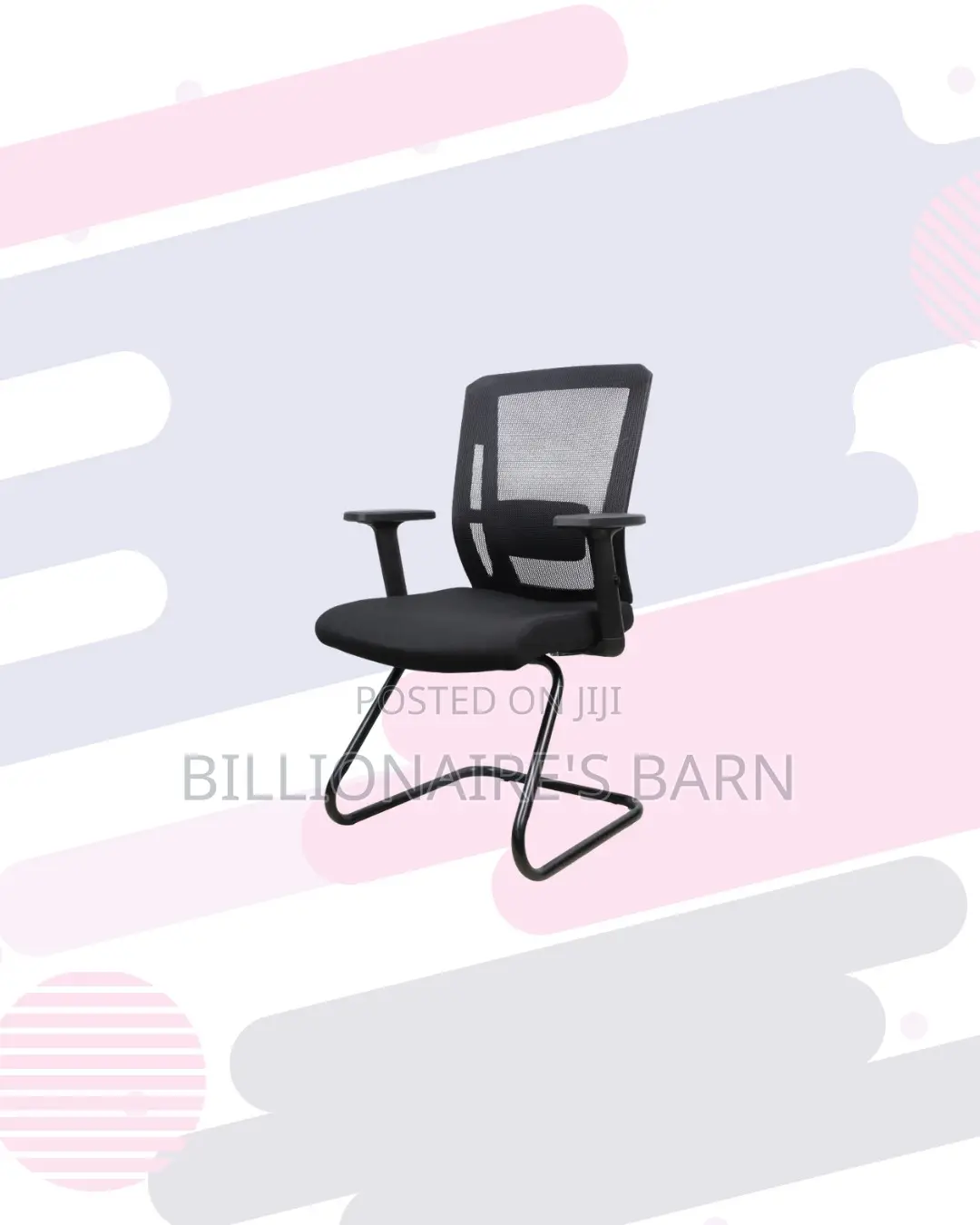 Barn Origin Visitor Chair for Guests for Cool Breathable Comfort