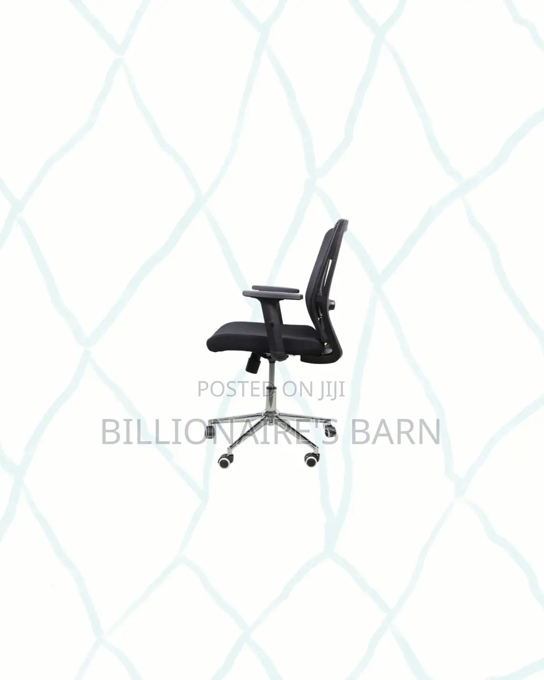 Barn Origin Chair Mid Back Chrome for Ergonomic Posture Support