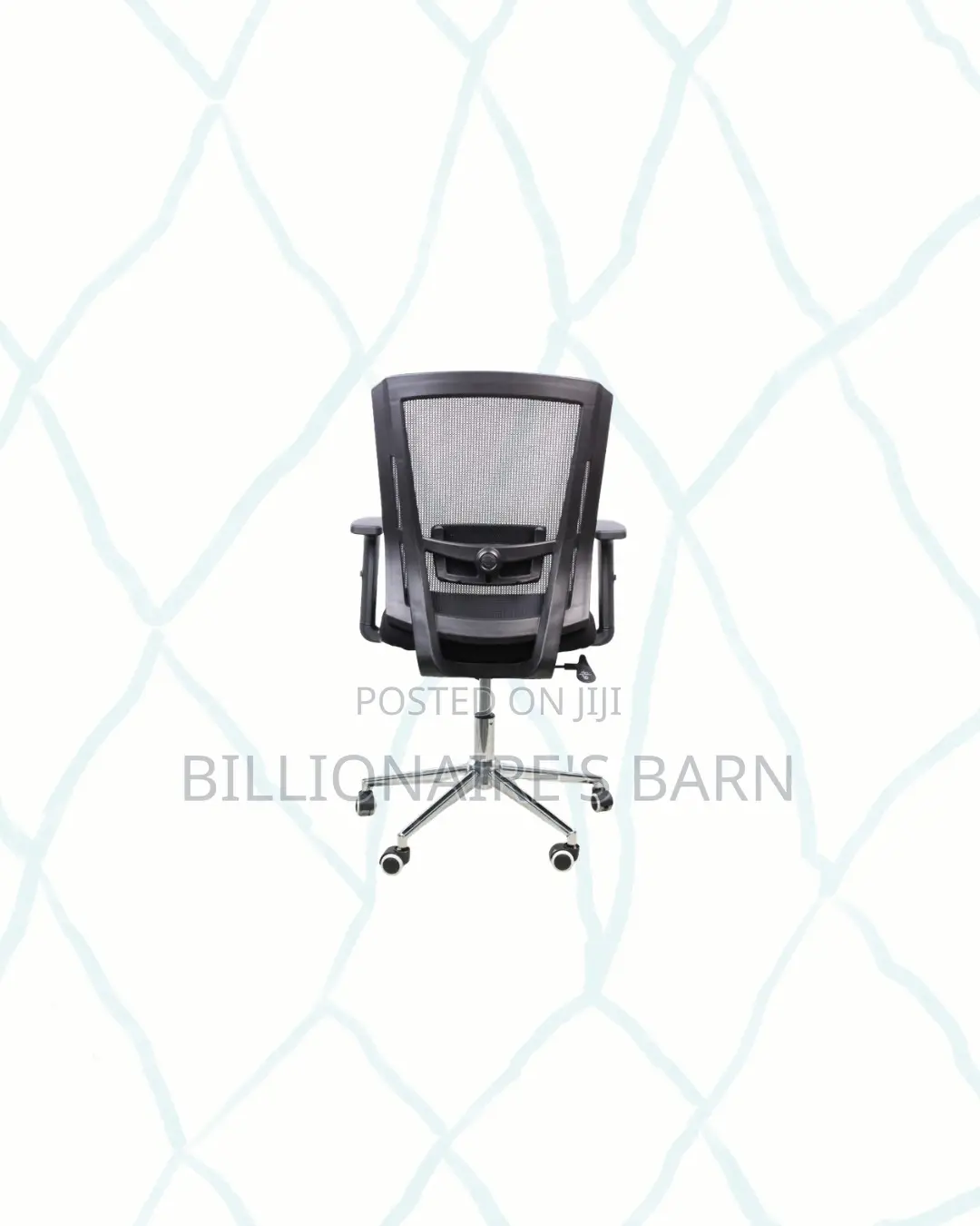 Barn Origin Chair Mid Back Chrome for Ergonomic Posture Support