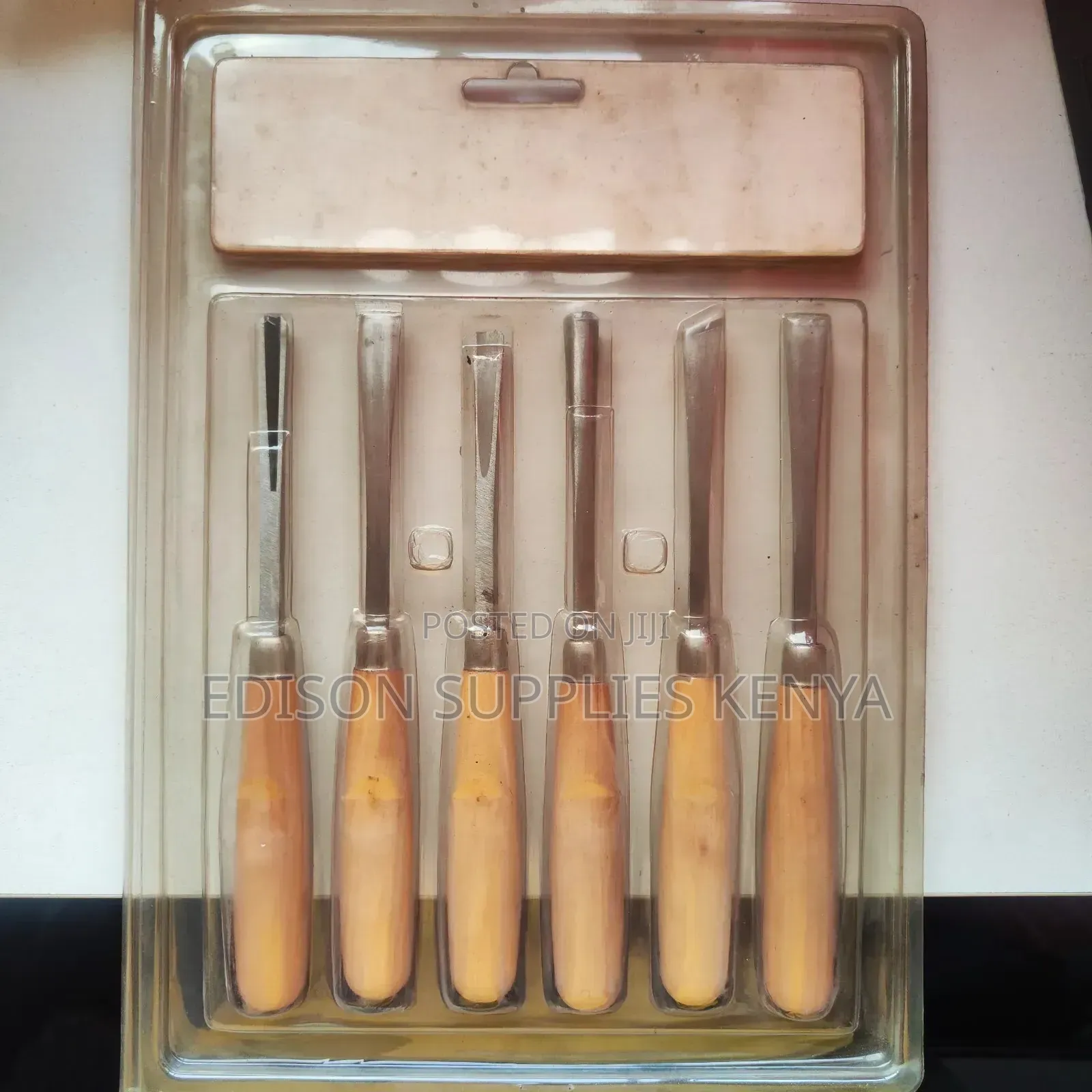 Pukka Chisels Wood Carving Set 6pcs Detail Woodworking Craft Furniture
