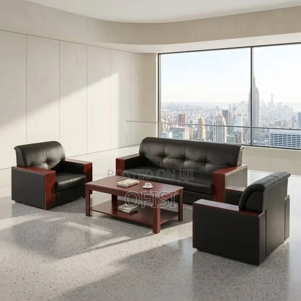 Office Sofa; 5-Seater Executive Waiting Office Sofa
