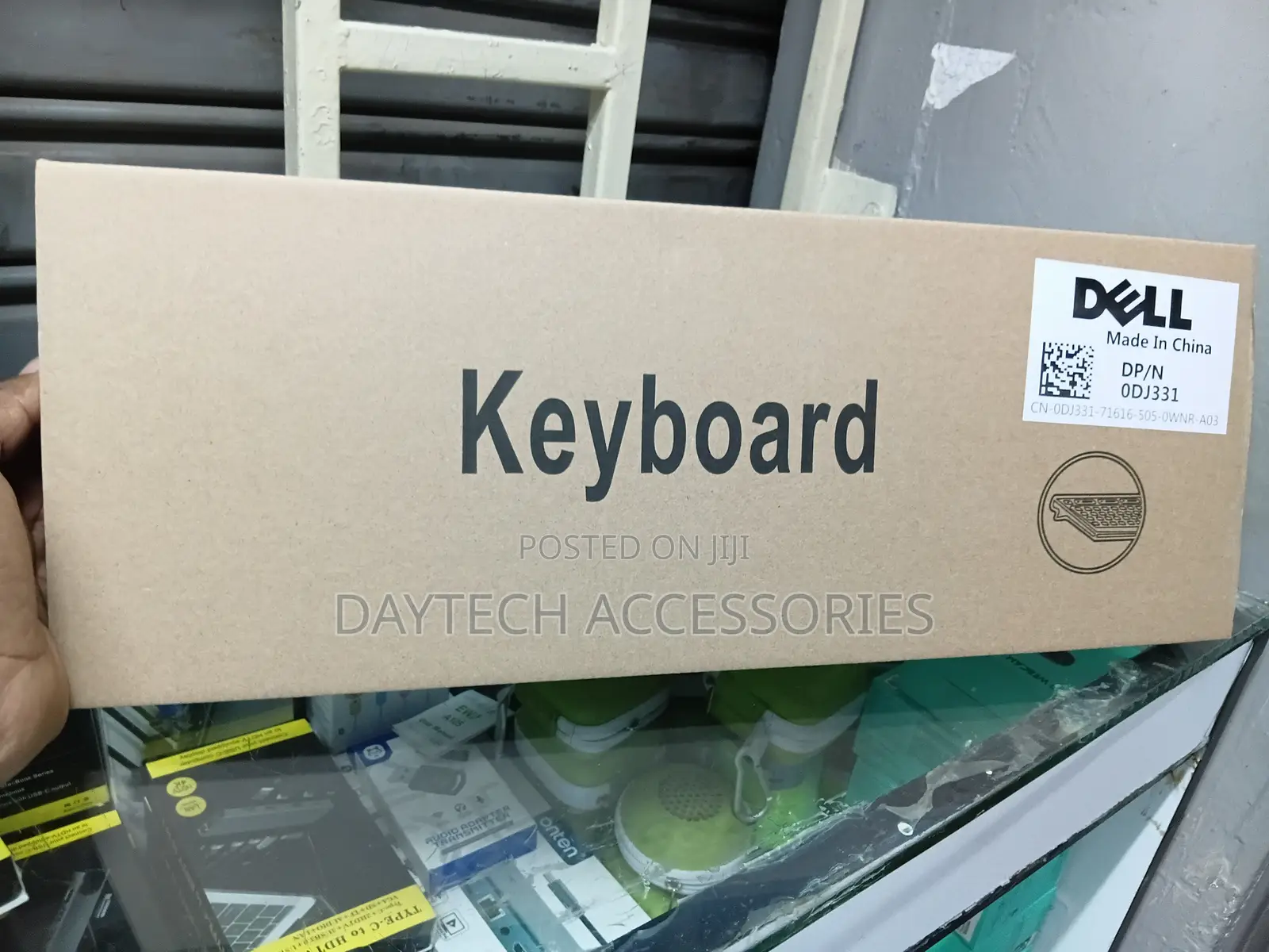 Original Dell Odj331 Wired Usb Keyboard – Slim Design Full-Size Keys