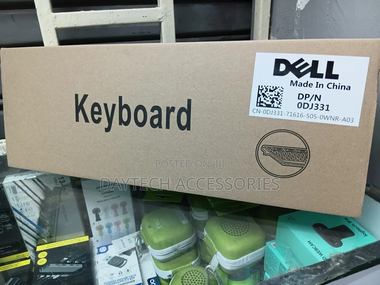Original Dell Odj331 Wired Usb Keyboard – Slim Design Full-Size Keys