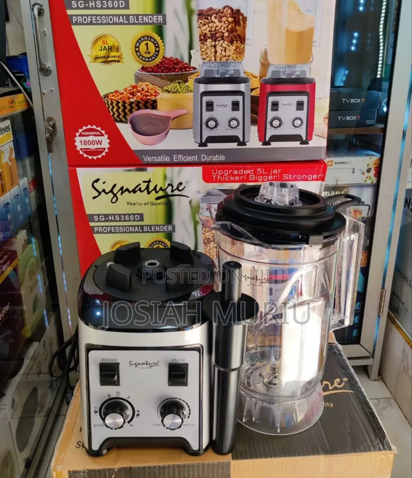 Signature 5litres Commercial Blender