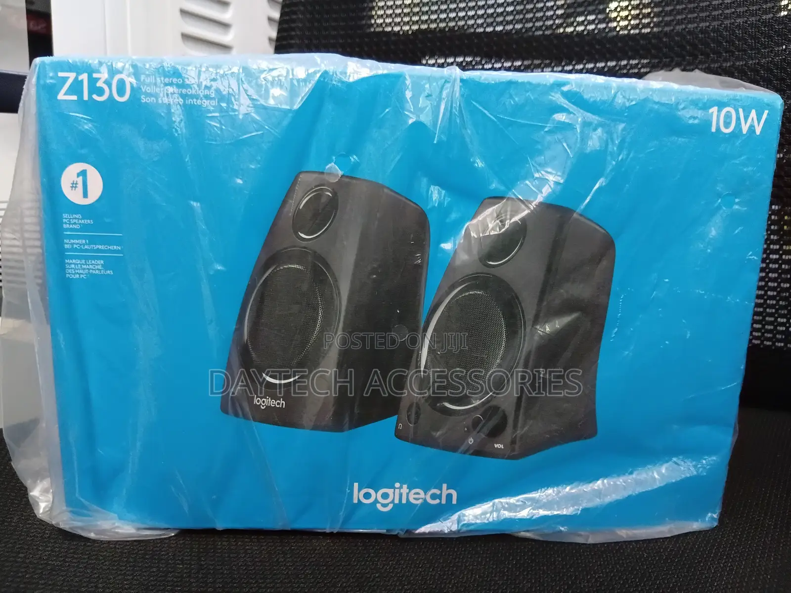 These Are Logitech Z130 Stereo Speakers for Computers and Laptops.