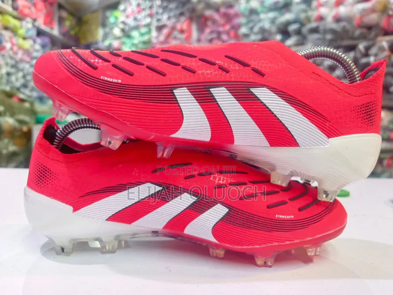 Adidas Predator Elite Fg Football Boots "Lucid Red" Colorway