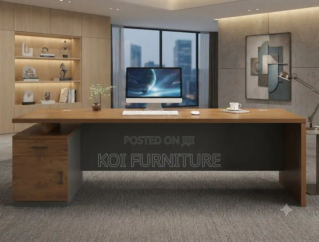 Office Desk; 1.4 Meters Executive Professional Design Desk
