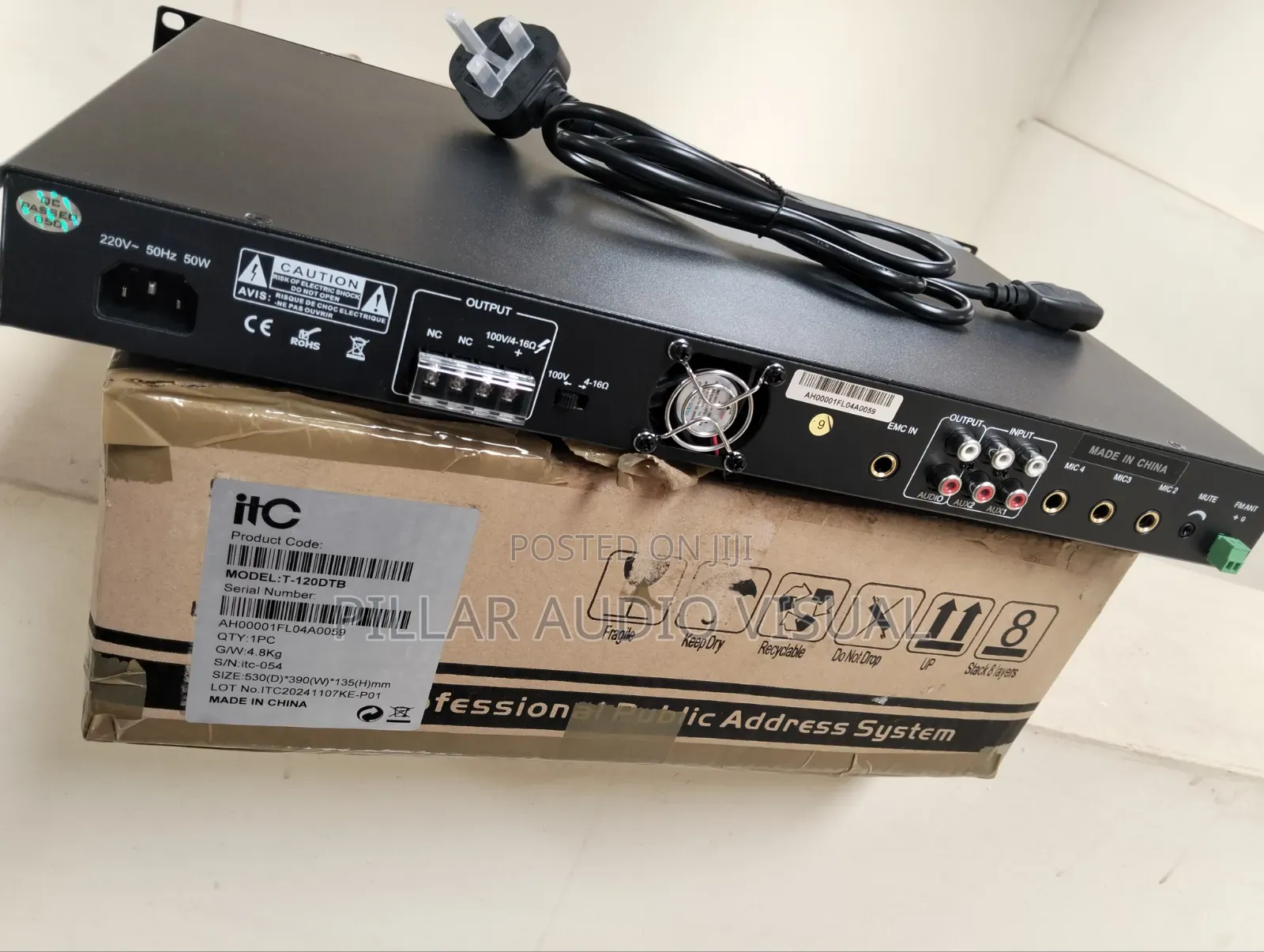 Amplifiers, Itc T_120 DTB in Our Store,We Do Installation Too