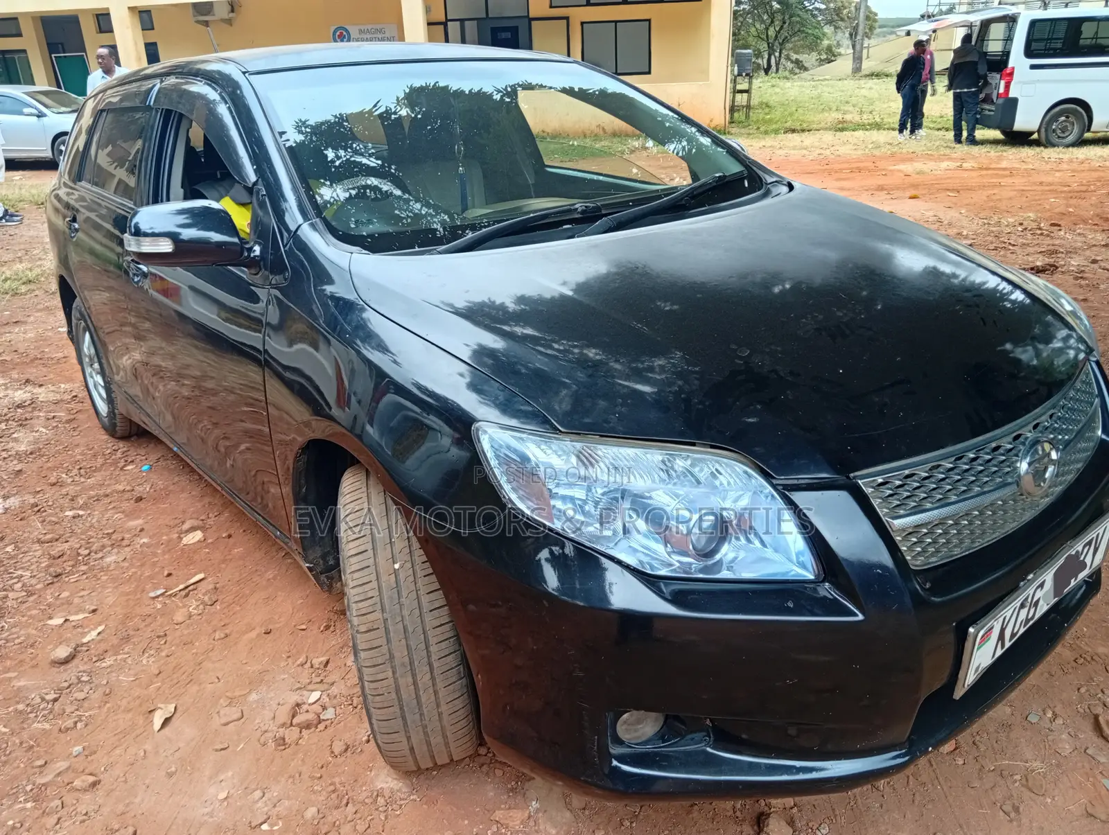 Toyota Corolla Fielder 2008 Black