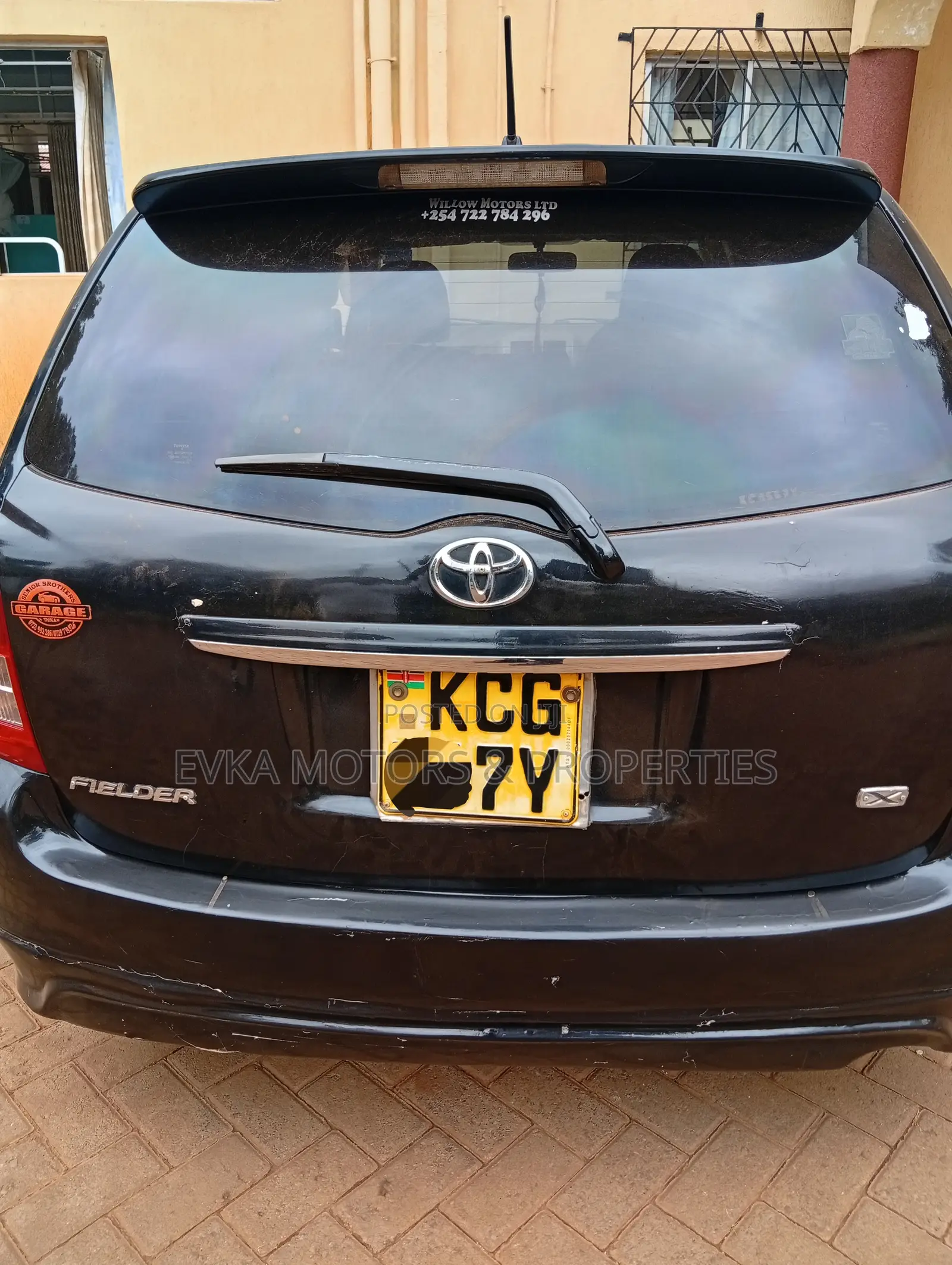 Toyota Corolla Fielder 2008 Black