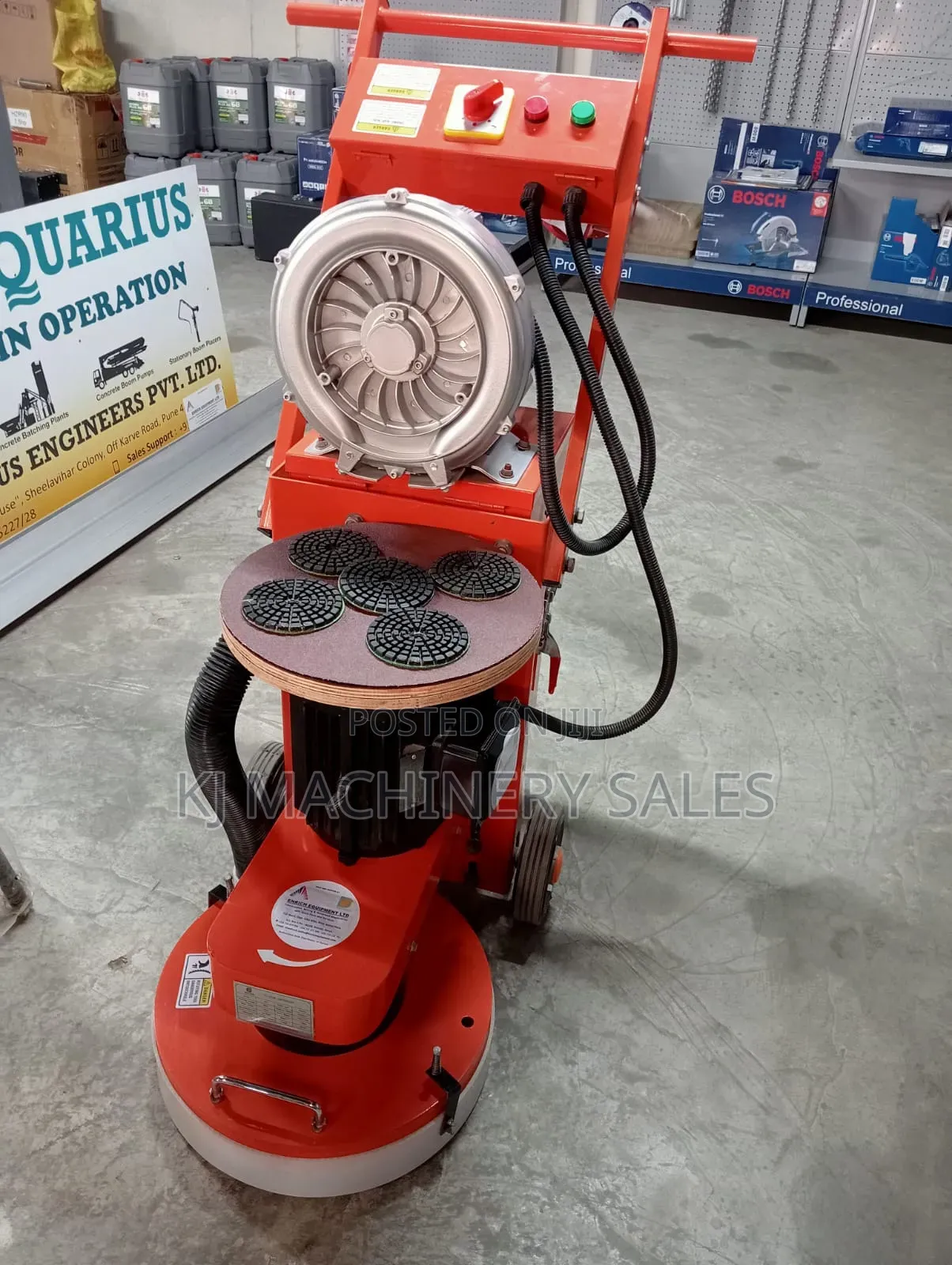 Concrete Floor Grinder Polisher