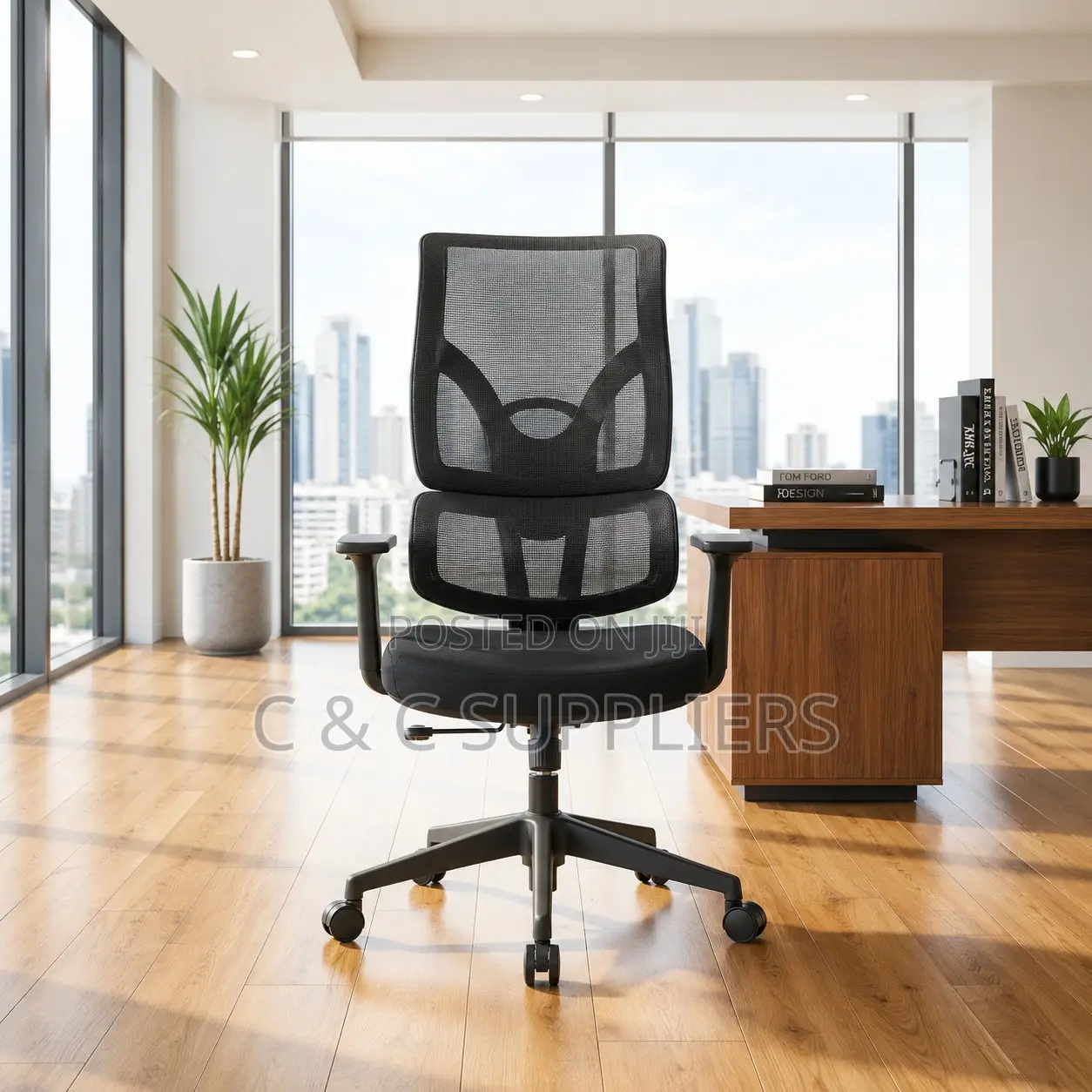 High Back Modern Orthopedic Swivel Chair