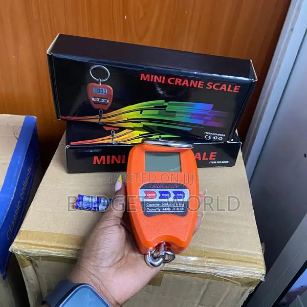 Professional 200kg Hanging Crane Scale – LCD Electronic Weight Scale