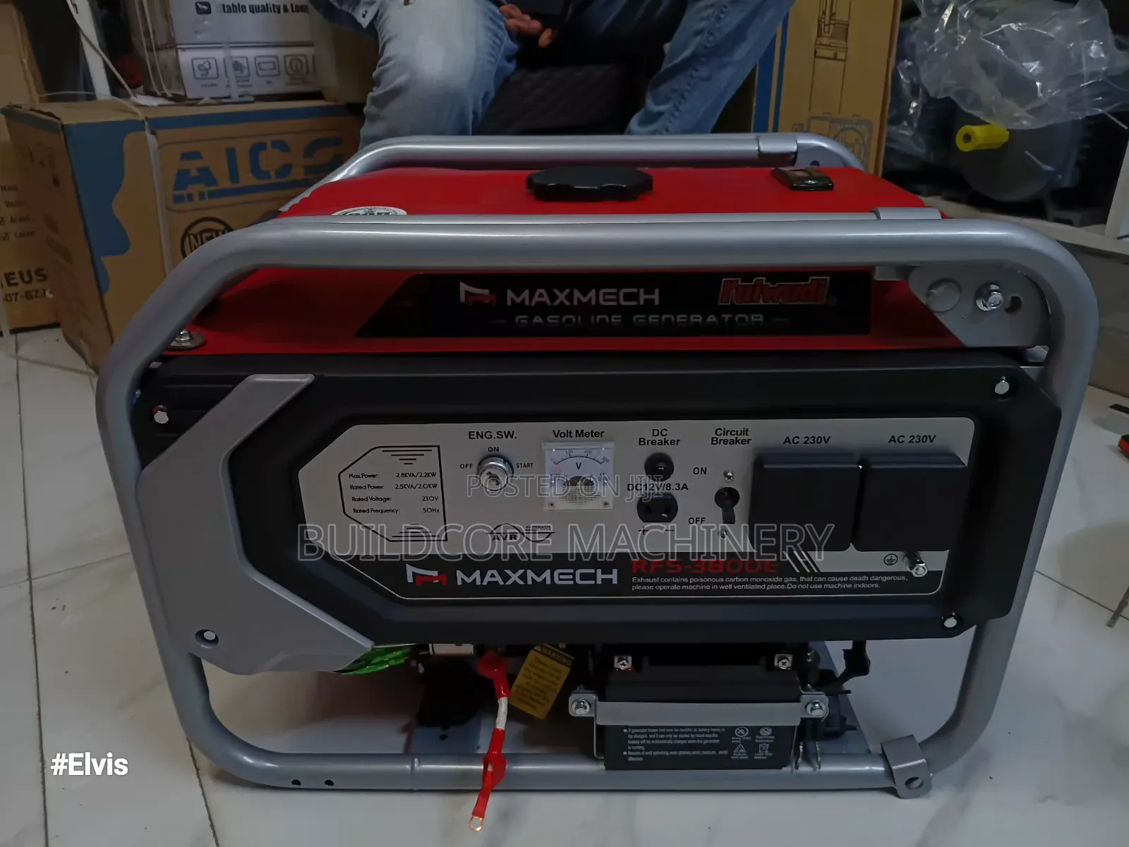 Maxmech 4kva Power Genset