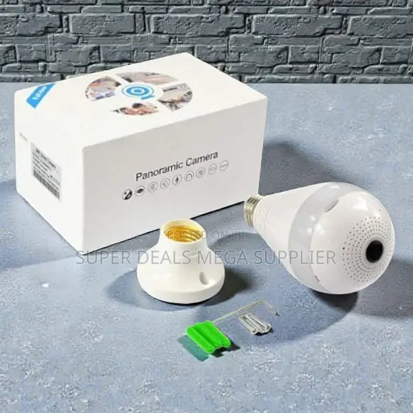 Advanced Technology 1080p 2mp Wireless Security CCTV Wifi Bulb Camera