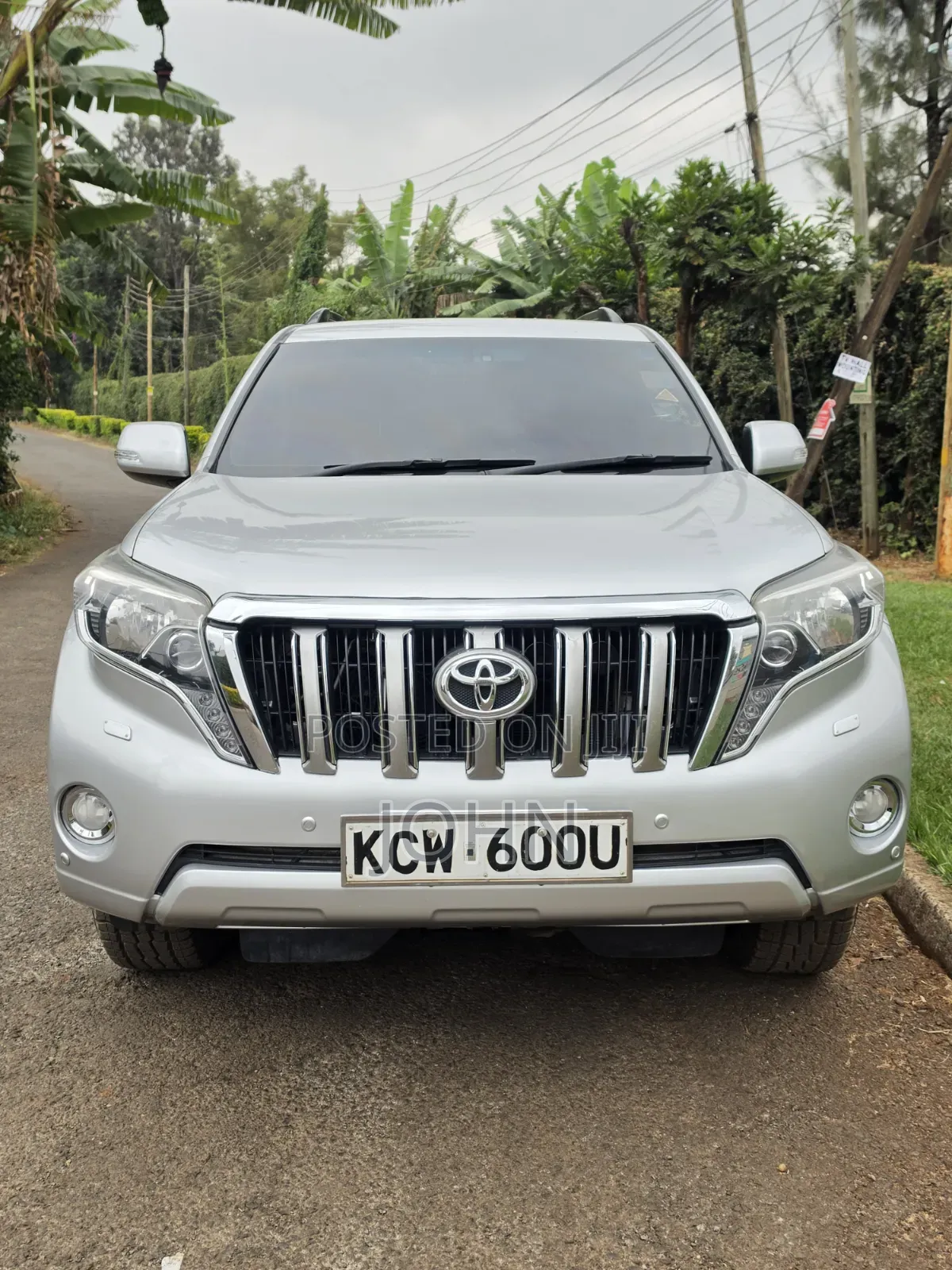 Toyota Land Cruiser Prado 2012 Silver