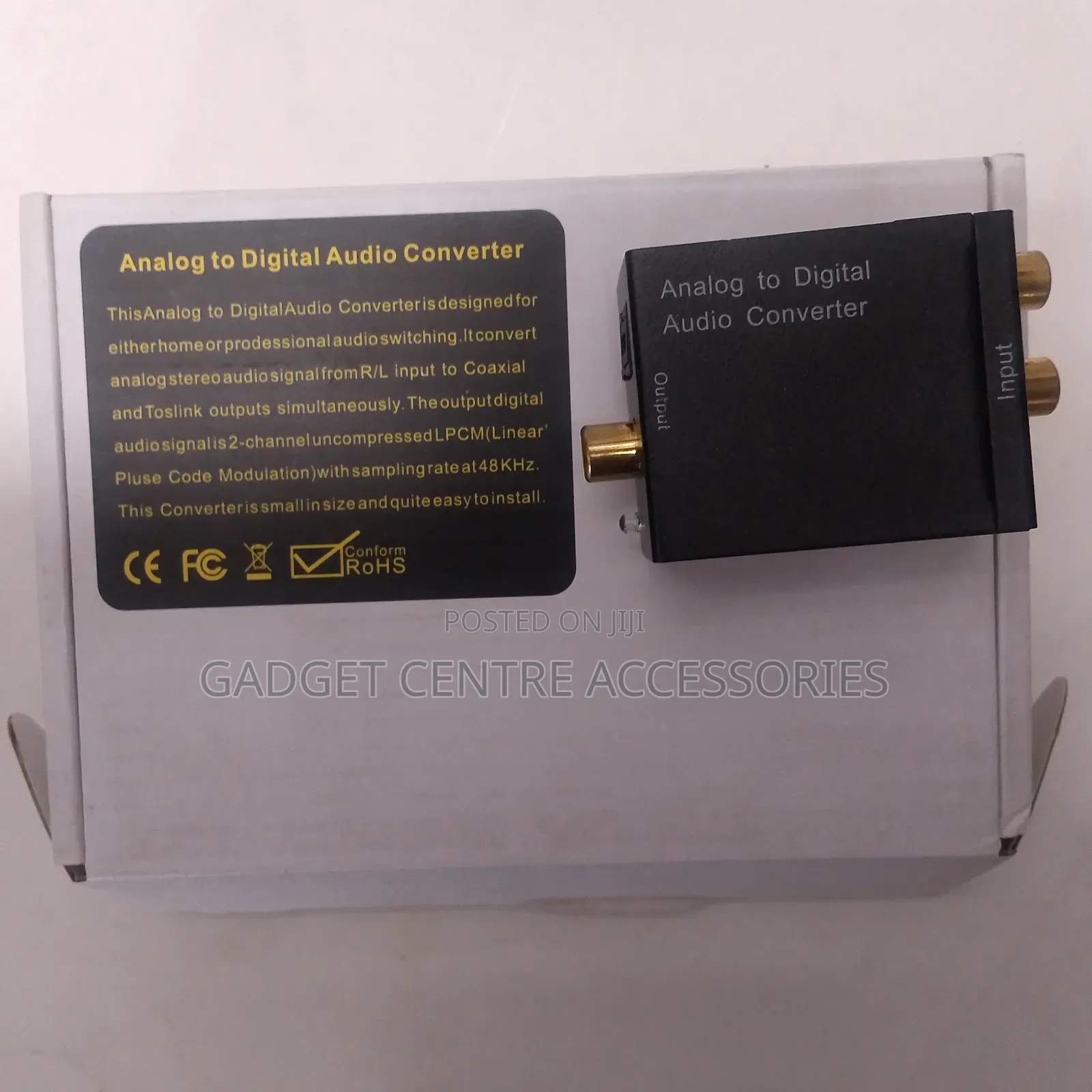 Analog to Digital Audio Converter
