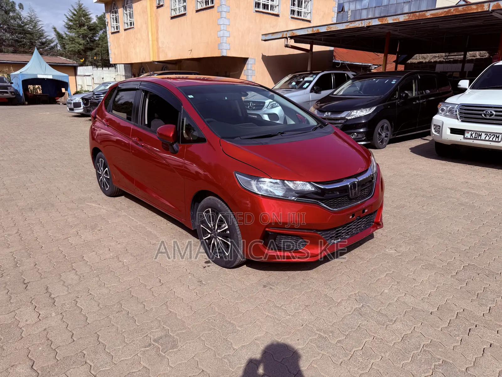 Honda Fit 2019 Red