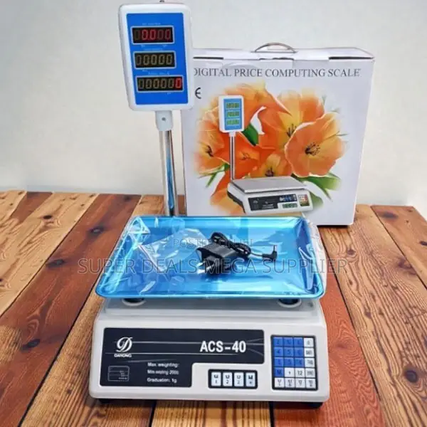 Multi Function Acs 40 Upto 40kgs Computerized Electronic Weight Scale